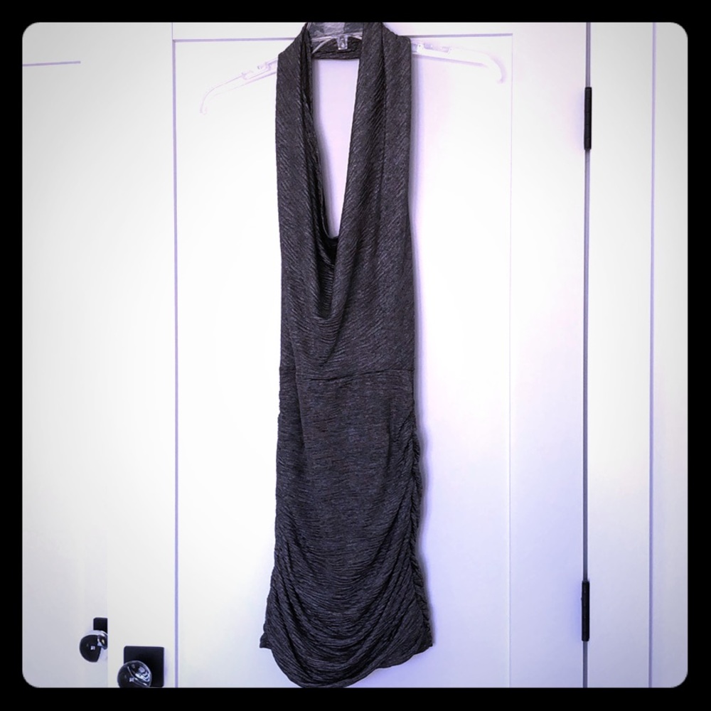Forever 21 Silver backless dress